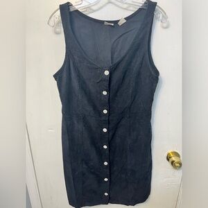 Levi’s black corduroy dress
